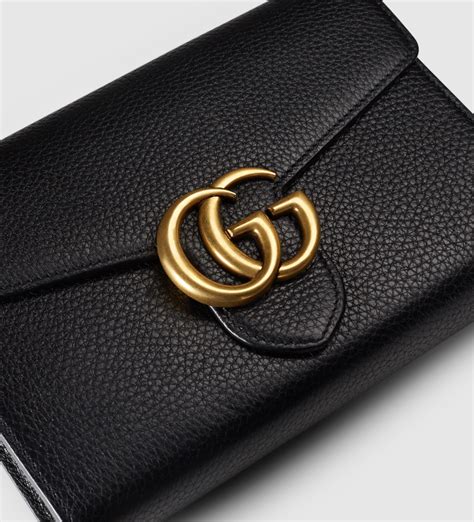 gucci marmont leather wallet price|Gucci Marmont coin case.